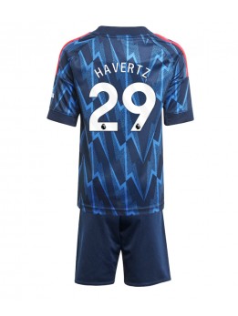 Billige Arsenal Kai Havertz #29 Bortedraktsett Barn 2025-26 Kortermet (+ Korte bukser)